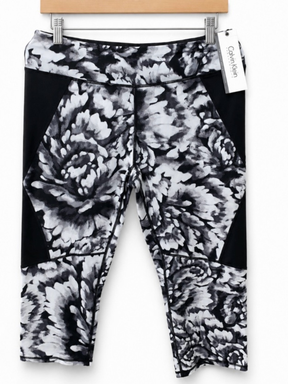Calvin Klein Performance Quick Dry Floral Print Crop Active Leggings